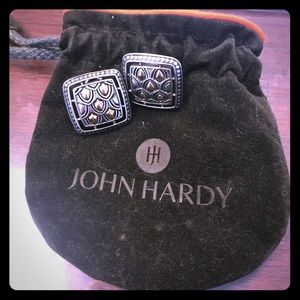 John Hardy silver and gold earrings